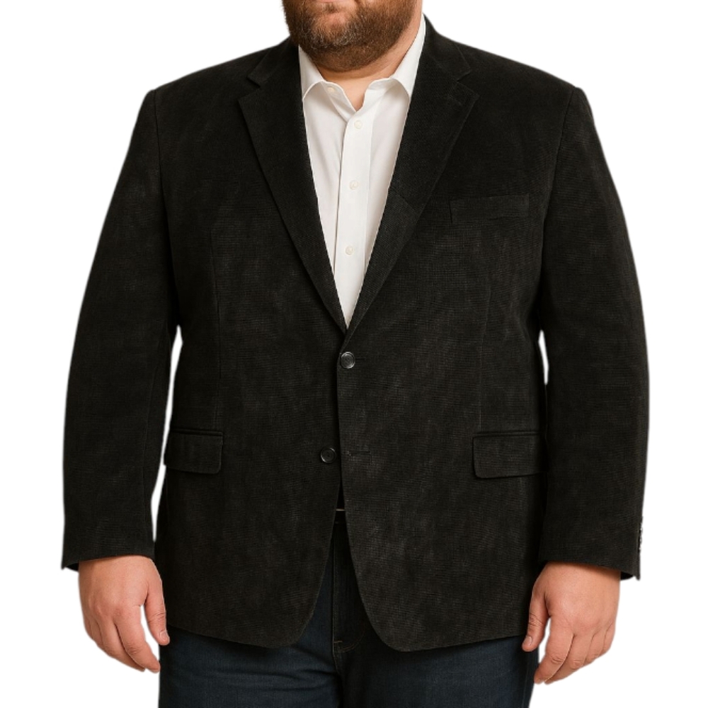 NWOT | Adolfo | Soft  Corduroy Blazer | Grey | Size 42R